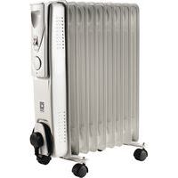 Oil Filled Radiators - 9 Fins - 24 Hour Timer/Thermostat - 2kW - Pifco