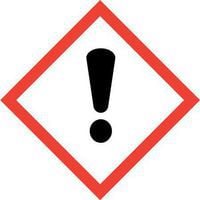 Harmful/Irritant label is supplied on all Coshh cabinets