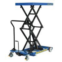 Efficient Manual Double Scissor Lift Tables - BSE Compliant - Britruck