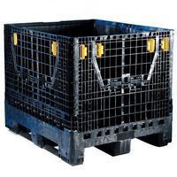 Plastic Pallet Tote Box -  Folding Storage - 1200x1000mm