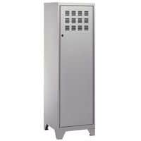 tall aluminium locker