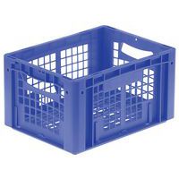 European standard container with openwork sides and base - Length 400 mm - 19 l to 24 l