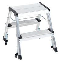 Folding dual-access stepstool - Manutan Expert