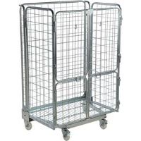 Jumbo 'A' Frame Roll Pallet With Four Mesh Sides - Material Handling