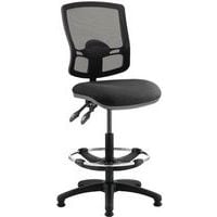 Ergonomic Operator High Rise Chair - Footrest - Mesh Back - Eclipse II