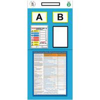 Rack Assessment Shadow Boards For Rack Ends - Double Aisles - Modulean