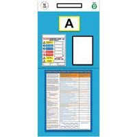 Rack Assessment Shadow Boards For Rack Ends - Single Aisles - Modulean