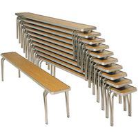 Economy Stacking Benches for Office and Outdoor Seating