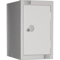 Grey 1 Door Quarto Locker