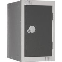 Dark Grey Door Quarto Locker