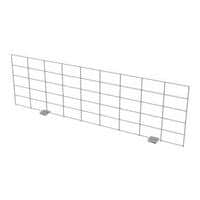 Pallet Racking Wire Mesh Deck Dividers