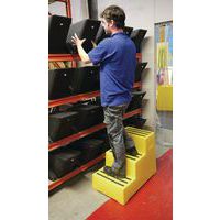 Plastic Steps Stools And Non-Slip Safety Steps With 260kg UDL