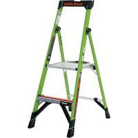 Extra Lightweight Platform Fibreglass Step Ladders From Little Giant