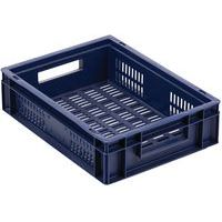 European-standard food container with openwork sides - L 400 to 600 mm - Manutan Expert