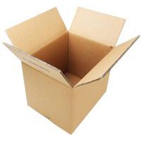 Slotted box made of recycled materials - Triple wall - Pack of 5 - Manutan Expert