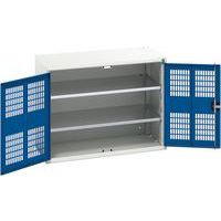 Bott Verso 2 Shelf Ventilated Metal Storage Cupboard WxD 1050x550mm