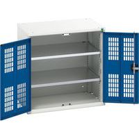 Bott Verso 2 Shelf Ventilated Metal Storage Cupboard WxD 800x550mm