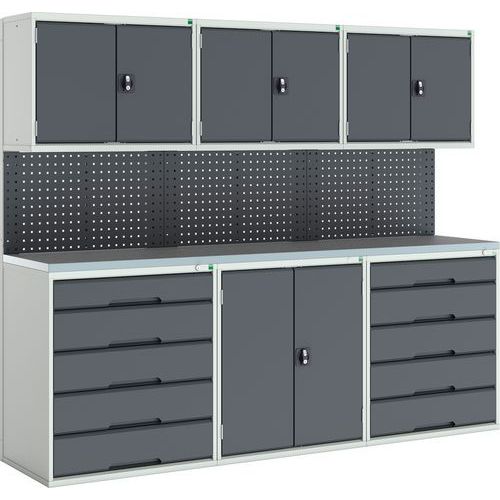 Bott Workshop - Full Modular System - 6 Piece Storage Units - Verso