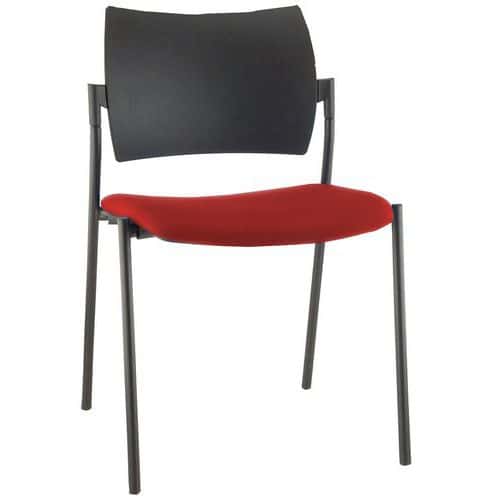 Amets chair, 4 fixed legs, without armrests - Sokoa