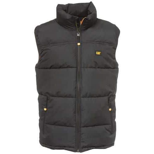 Caterpillar sleeveless padded work gilet