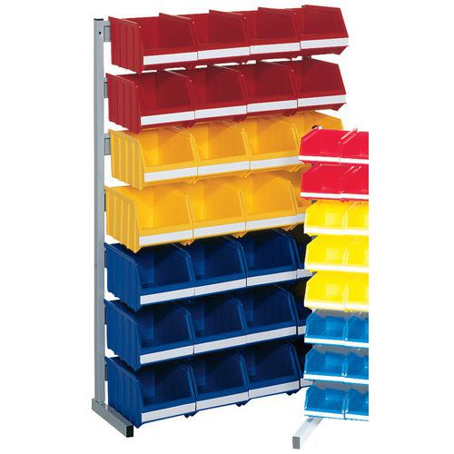 Stand with 28 storage trays 4 l - Medium