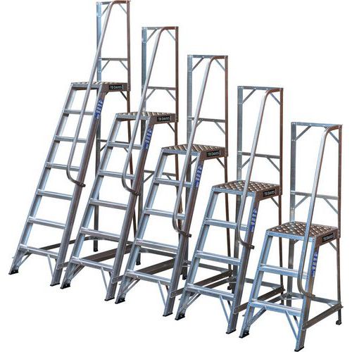 Industrial Single Sided Steps for Safe and Easy Access