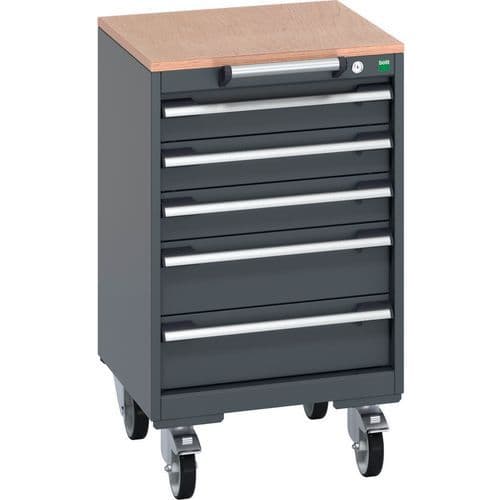 Bott Cubio Multi Drawer Mobile Tool Storage Cabinet 890x525x525mm