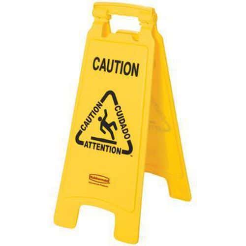 Caution Wet Floor - A-Board Sign - Rubbermaid