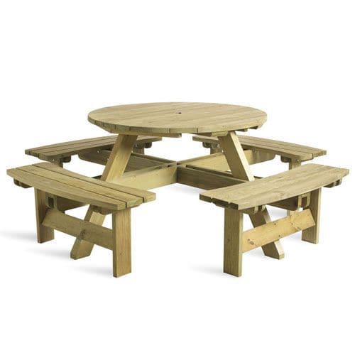 King 8 Seater Picnic Bench