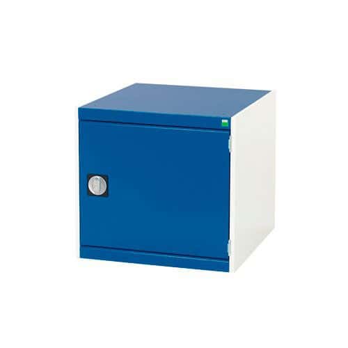 Bott Cubio Heavy Duty Cupboard With Perfo Storage Door HxWxD 600x650x750mm