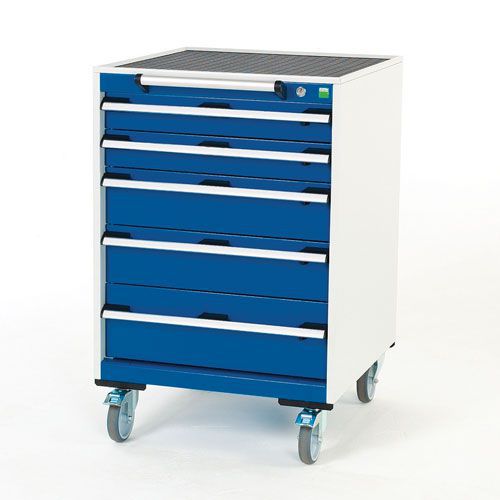 Bott Cubio Multi Drawer Mobile Tool Storage Cabinet 990x650x650mm