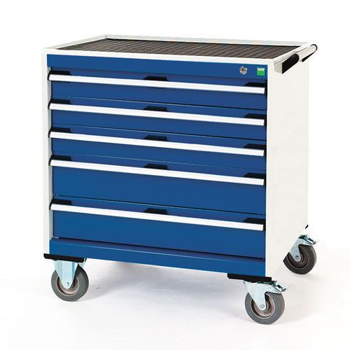 Bott Cubio Multi Drawer Mobile Tool Storage Cabinet 890x800x650mm