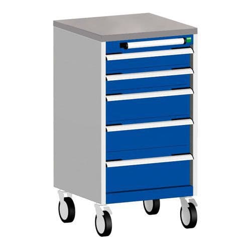 Bott Cubio Multi Drawer Mobile Tool Storage Cabinet 890x525x525mm