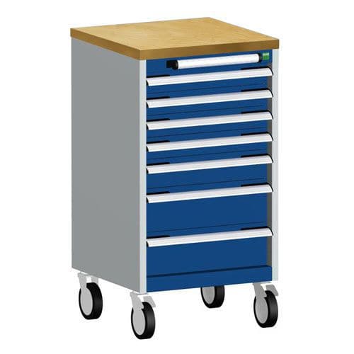 Bott Cubio Multi Drawer Mobile Tool Storage Cabinet 990x525x525mm