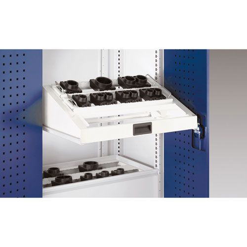 Bott Cubio Sliding Shelf Insert For CNC Storage Range 800mm Wide