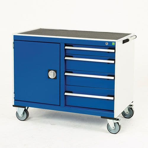 Bott Cubio Mobile Multi Drawer 50/50 Tool Storage Cupboard 890x1050mm