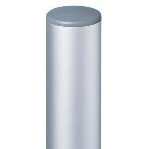 Round Aluminium Posts For Signs - Galvanised Steel - 1.7-3.5m Tall