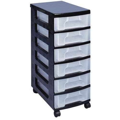 6 Drawer Mobile Storage Units - Really Useful