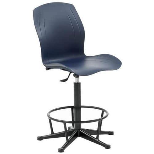 Polypropylene Swivel Draughtsman Chair