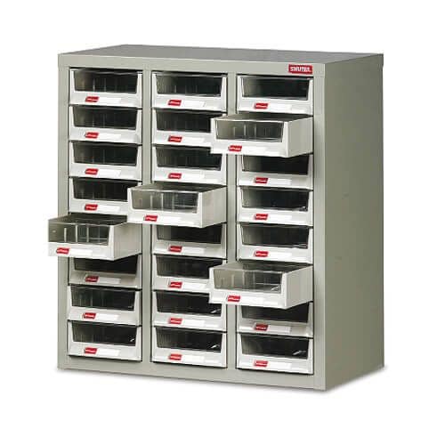 24 Drawer Small Parts Cabinet