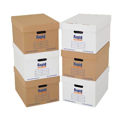 Archive Storage Boxes - Pack of 20