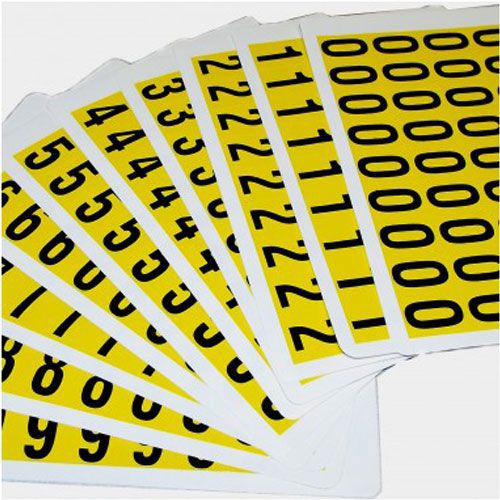 Self Adhesive Numbers - 19mm high