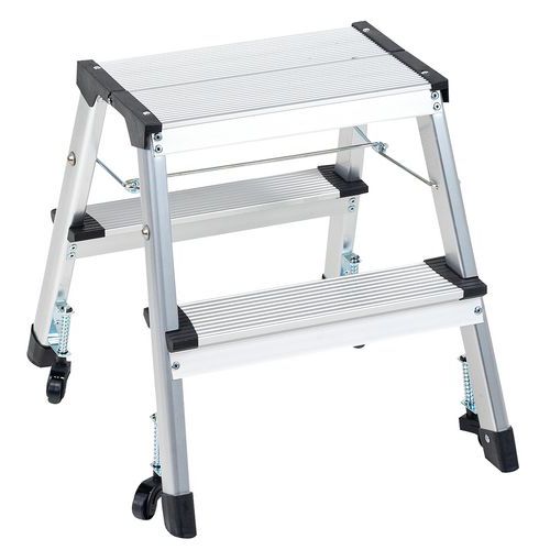 Folding dual-access stepstool - Manutan Expert