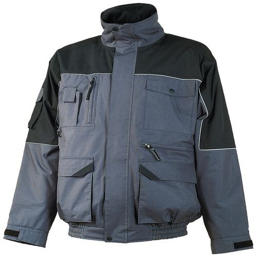 Ripstop work smock - Grey