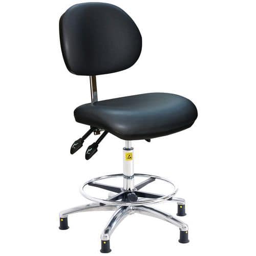 ESD Anti Bacterial Ergonomic High Chair