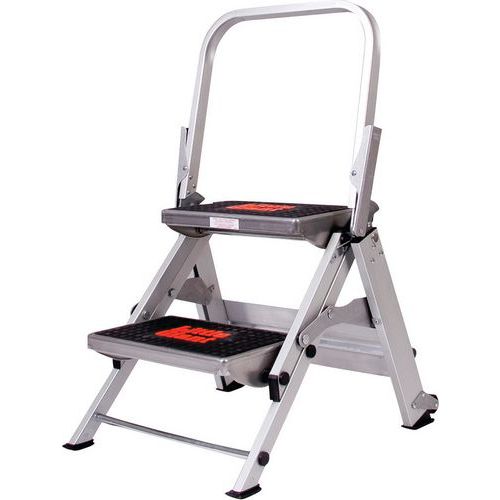 Small Aluminium Step Ladders - 2-4 Treads - Little Giant® Safety Steps