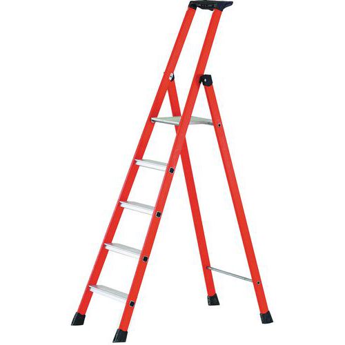 Zarges Compact GRP Platform Step Ladder