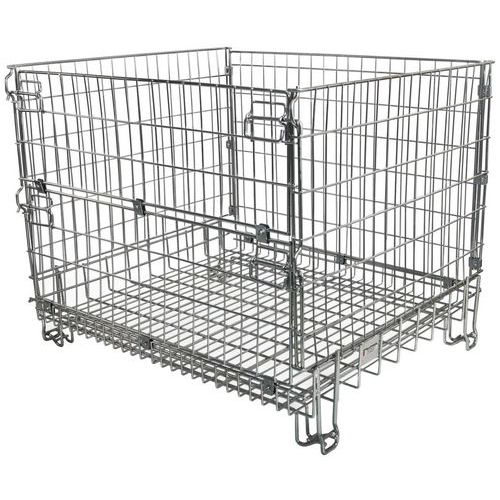 Wire Mesh Pallet Cage - UK Standard Hypacage - 1200x1000mm - Secure