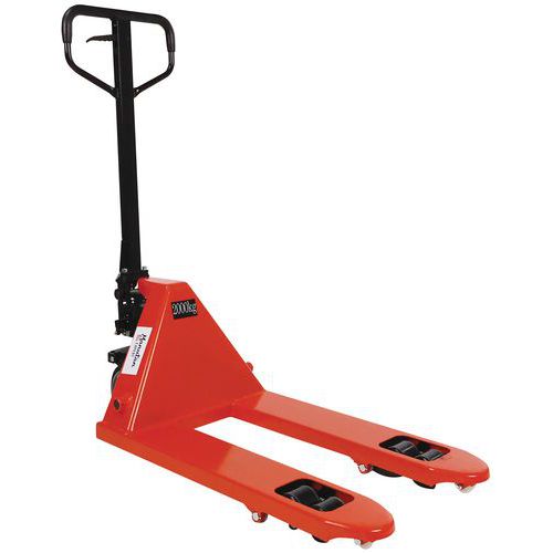 Manual pallet truck - Short forks 800 mm - Capacity 2000 kg - Manutan Expert