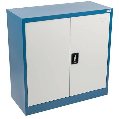 Metal Workshop Side Cupboard - Tool Storage Cabinets - HxW 900x900mm - Manutan Expert